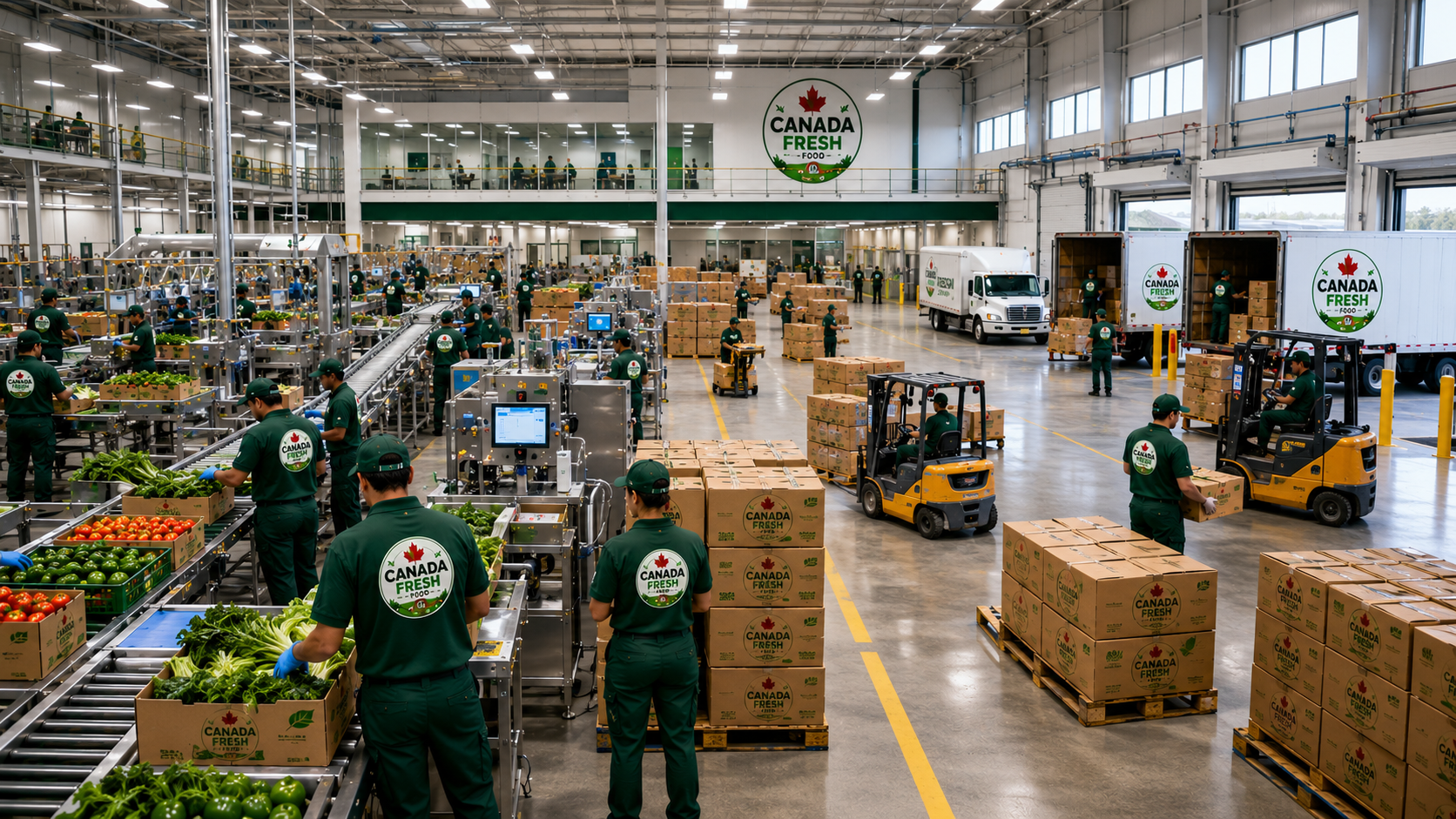 Canada Fresh Food facility - warehouse