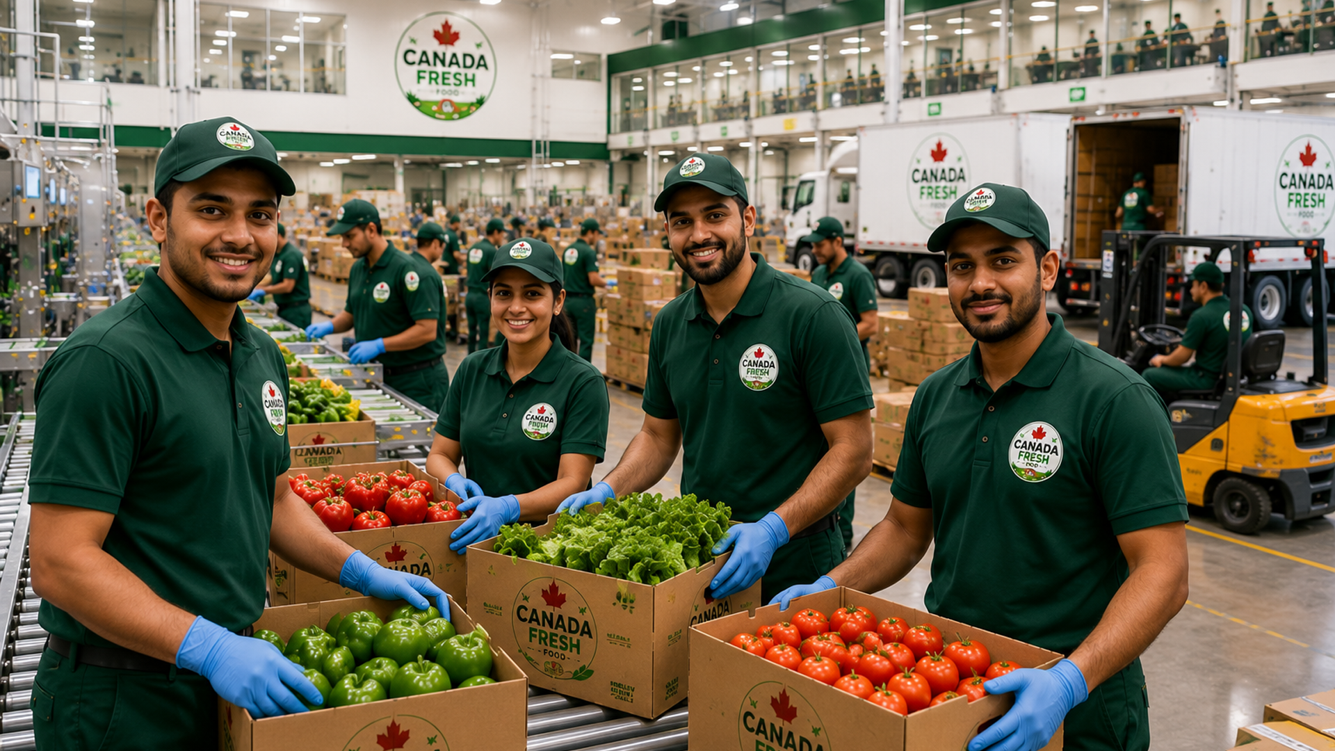 Canada Fresh Food facility - fruit packaging